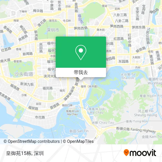 皇御苑15栋地图