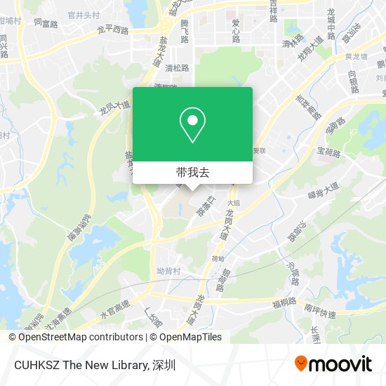 CUHKSZ The New Library地图