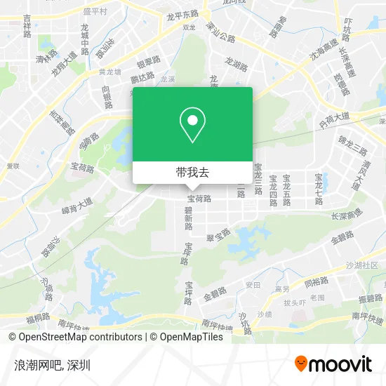 浪潮网吧地图