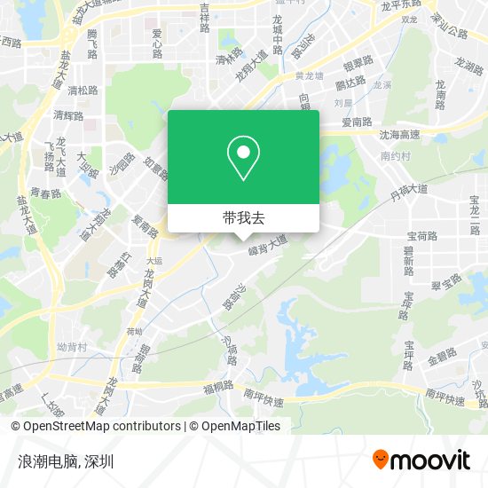浪潮电脑地图