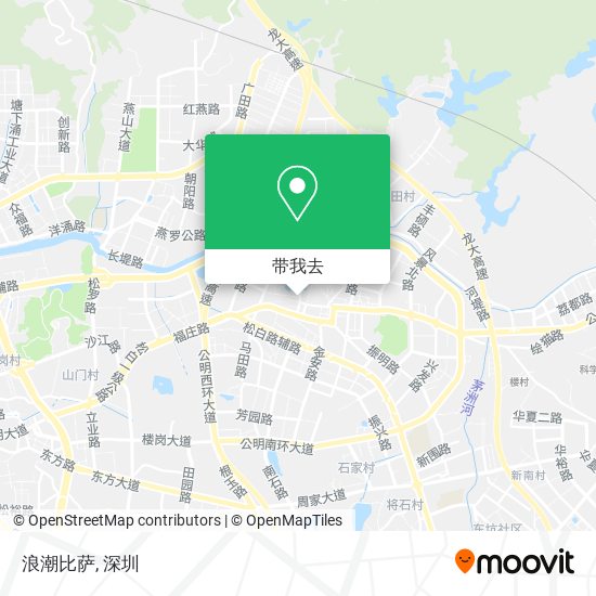 浪潮比萨地图