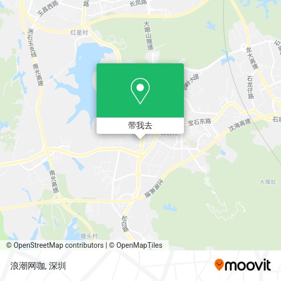 浪潮网咖地图