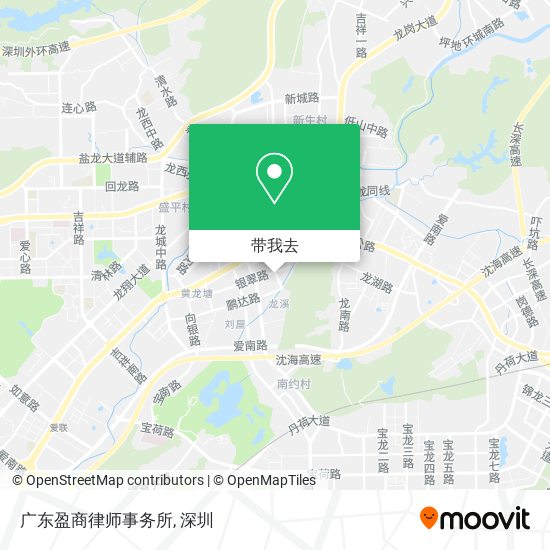 广东盈商律师事务所地图
