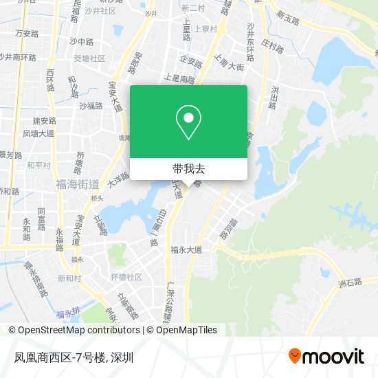 凤凰商西区-7号楼地图