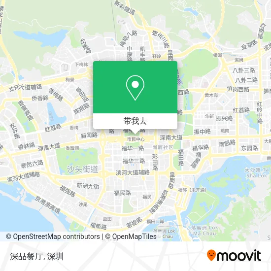 深品餐厅地图