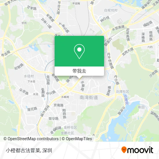 小橙都古法冒菜地图