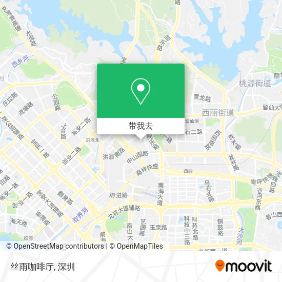 丝雨咖啡厅地图