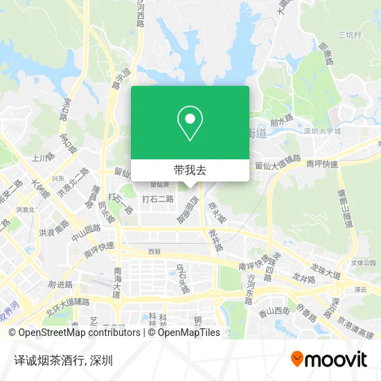 译诚烟茶酒行地图