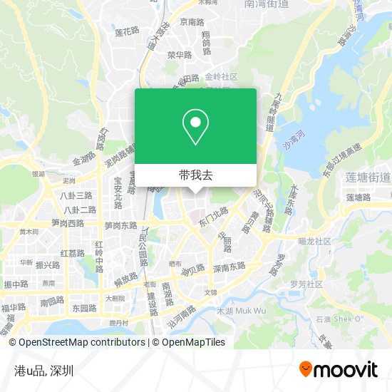 港u品地图
