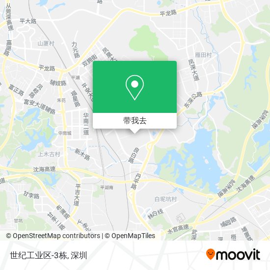 世纪工业区-3栋地图