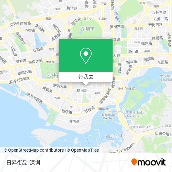 日昇蛋品地图