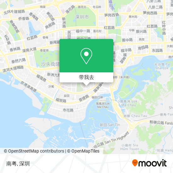 南粤地图