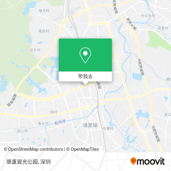 塘厦观光公园地图