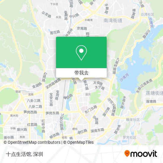 十点生活馆地图