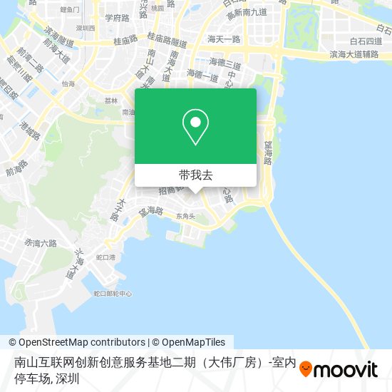 南山互联网创新创意服务基地二期（大伟厂房）-室内停车场地图