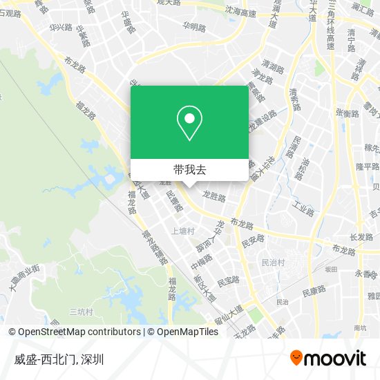 威盛-西北门地图