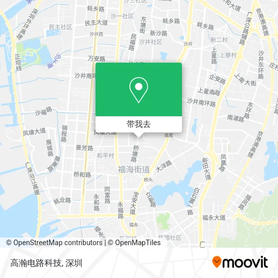 高瀚电路科技地图