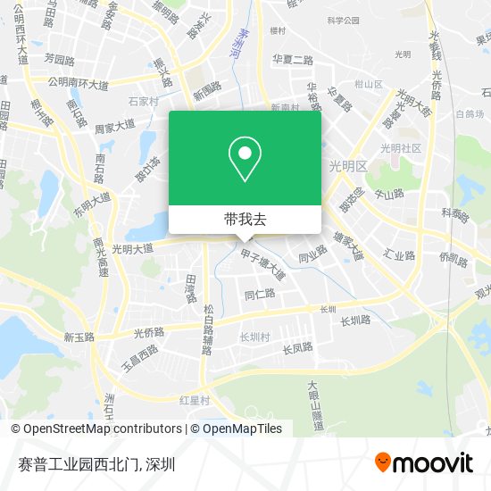 赛普工业园西北门地图