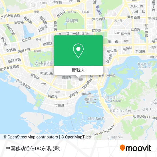 中国移动通信DC东讯地图