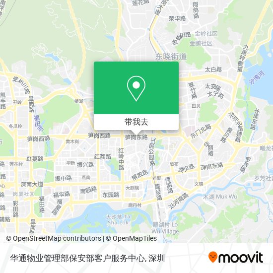 华通物业管理部保安部客户服务中心地图