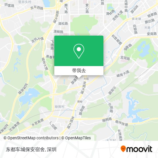 东都车城保安宿舍地图