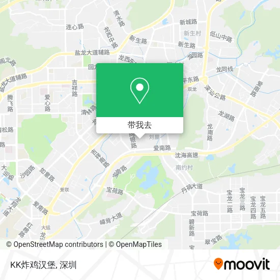 KK炸鸡汉堡地图