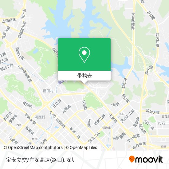 宝安立交/广深高速(路口)地图
