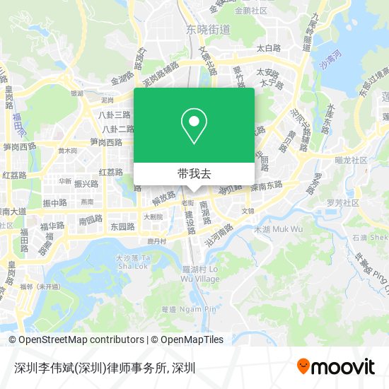 深圳李伟斌(深圳)律师事务所地图