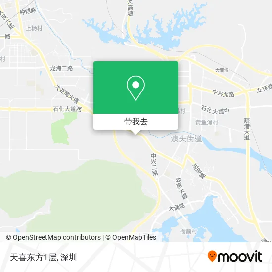 天喜东方1层地图