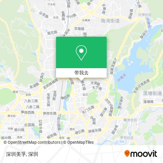 深圳美孚地图