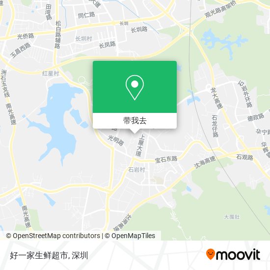 好一家生鲜超市地图