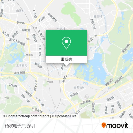 始权电子厂地图