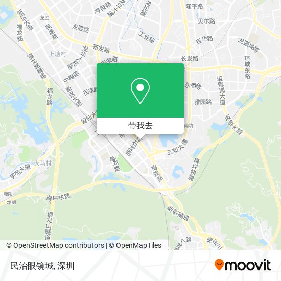 民治眼镜城地图
