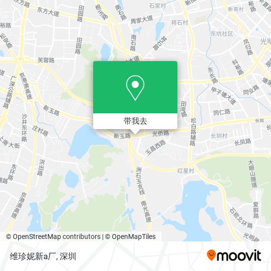 维珍妮新a厂地图