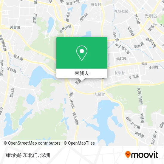 维珍妮-东北门地图