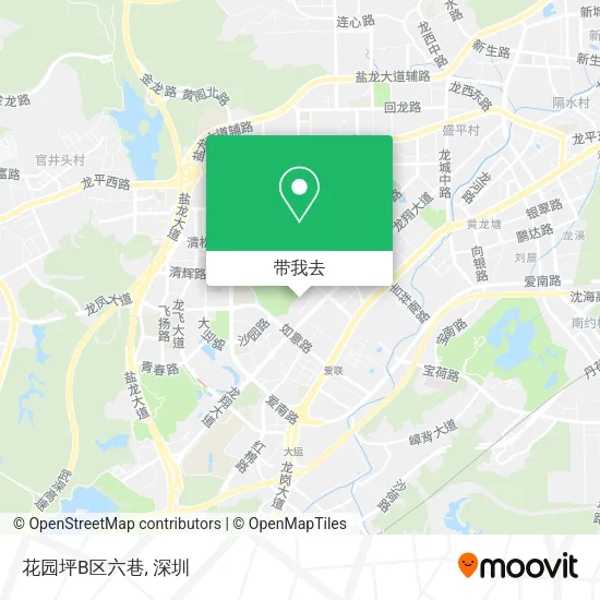 花园坪B区六巷地图
