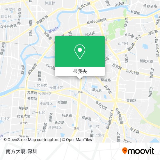 南方大厦地图