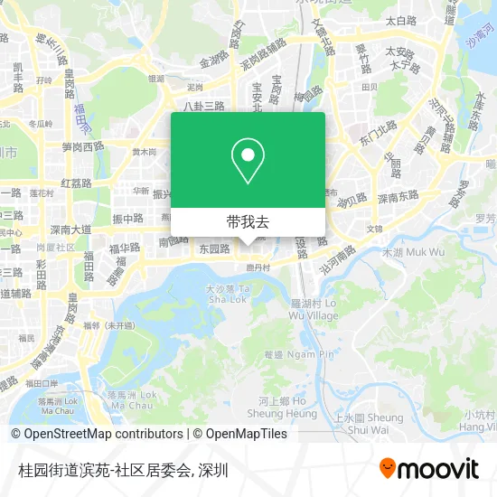 桂园街道滨苑-社区居委会地图