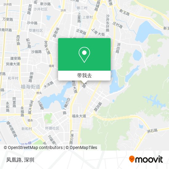 凤凰路地图