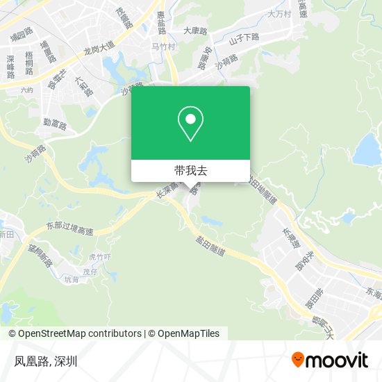 凤凰路地图