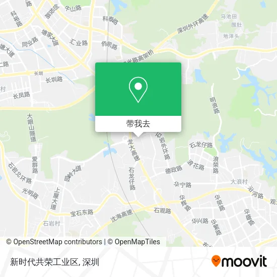 新时代共荣工业区地图