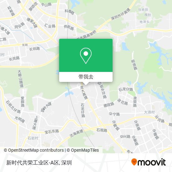 新时代共荣工业区-A区地图