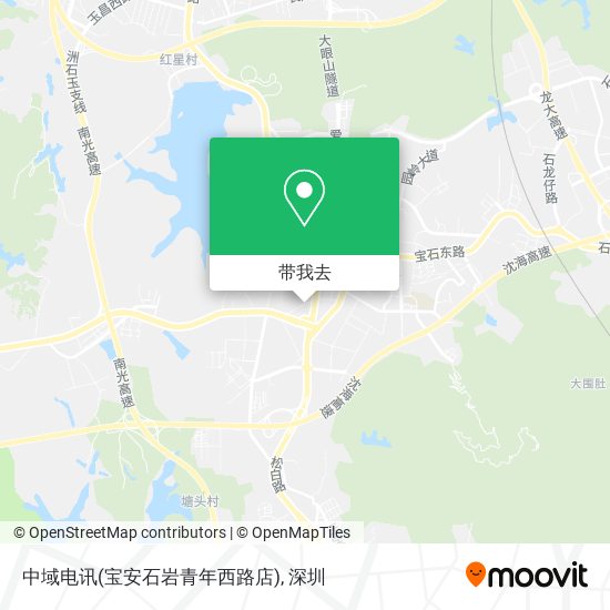中域电讯(宝安石岩青年西路店)地图