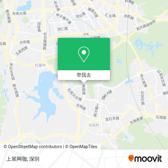 上屋网咖地图