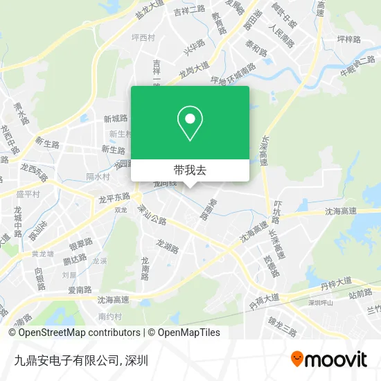 九鼎安电子有限公司地图