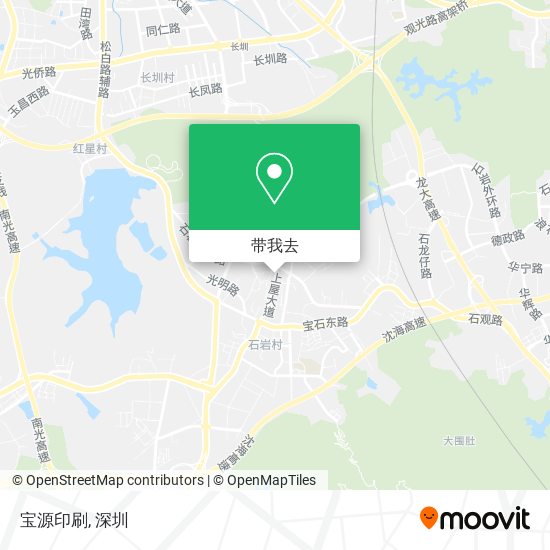 宝源印刷地图