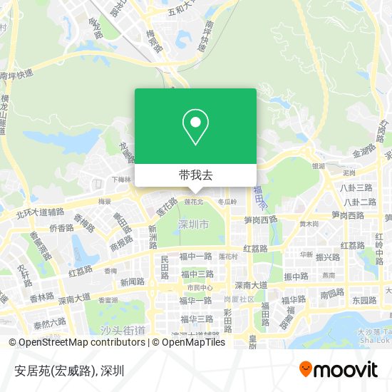 安居苑(宏威路)地图