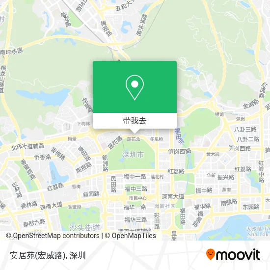 安居苑(宏威路)地图