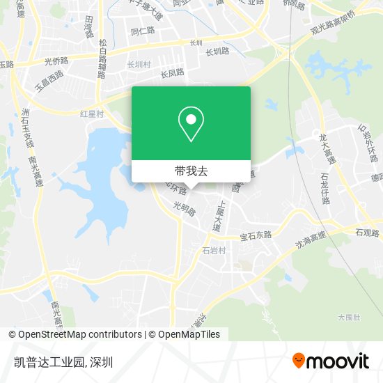 凯普达工业园地图