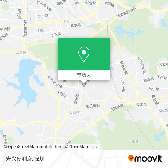宏兴便利店地图